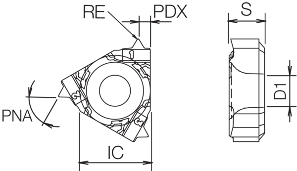 Carbide Threading Insert