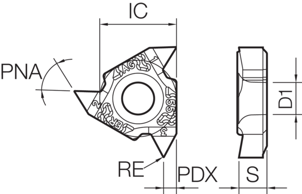 Carbide Threading Insert