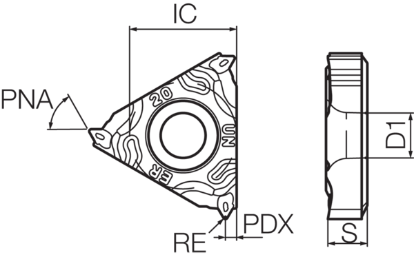 Carbide Threading Insert