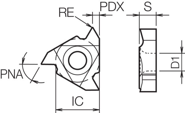 Carbide Threading Insert