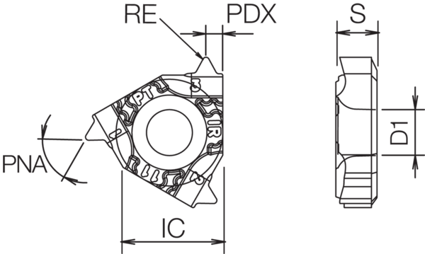 Carbide Threading Insert