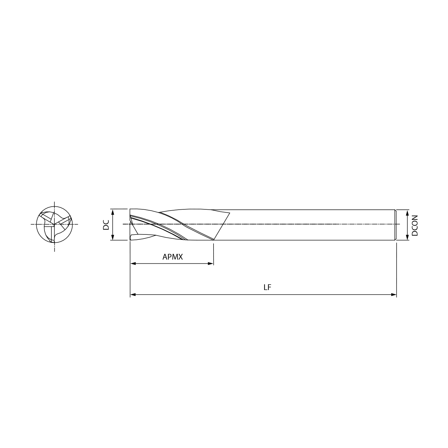 SC end mill