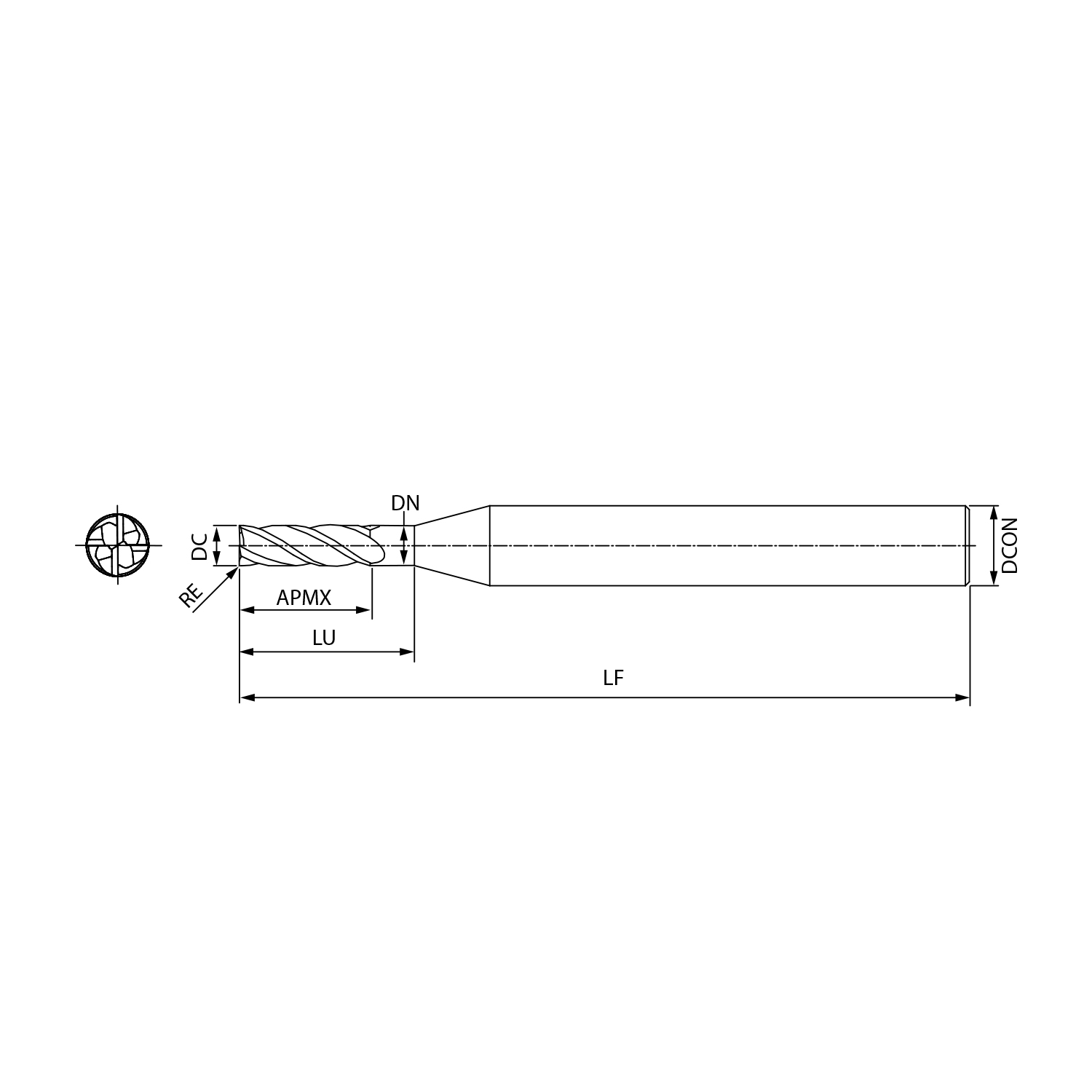 SC End Mill sc-end-mill