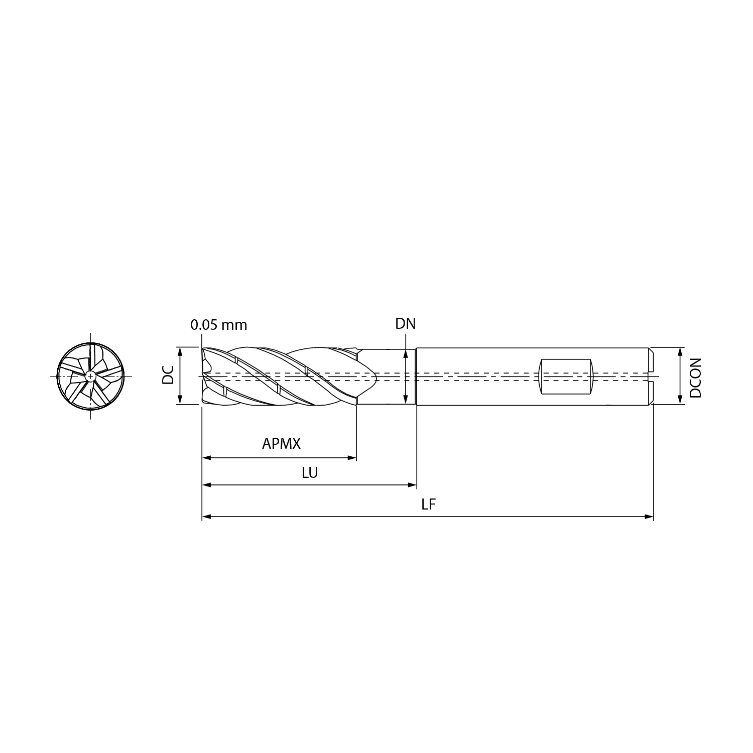 SC end mill