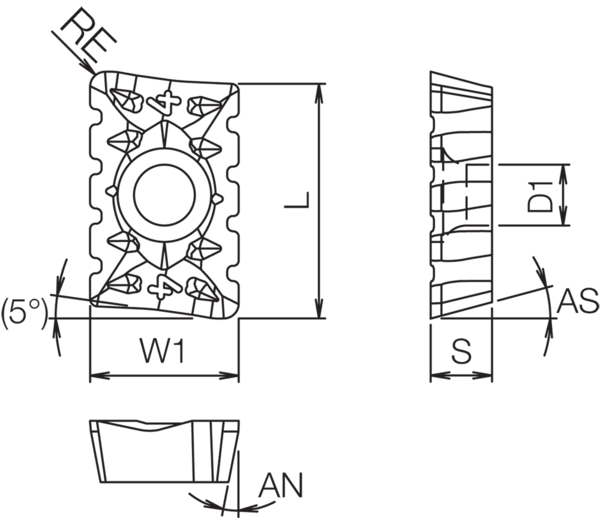 Carbide Milling Insert