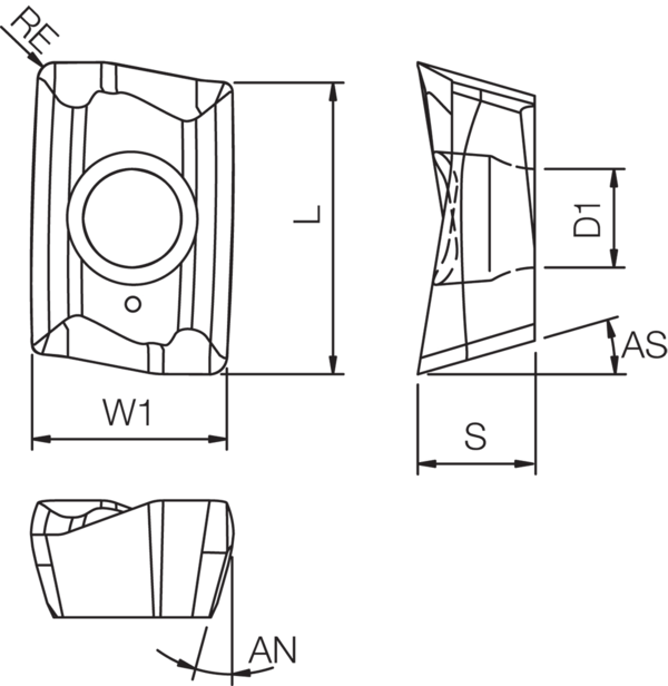 Carbide Milling Insert