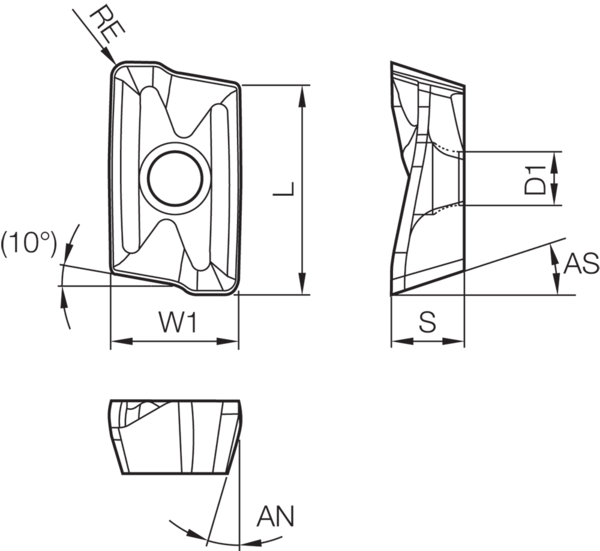 Carbide Milling Insert