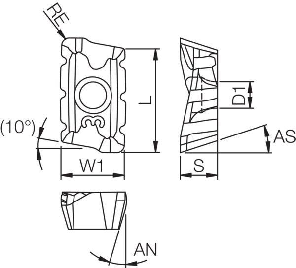 Carbide Milling Insert