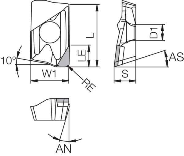 PCD Milling Insert