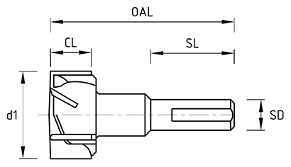 HW Cylinder drill no c-point