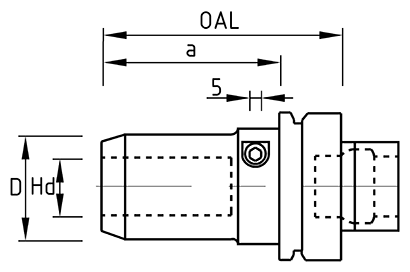 ETP Hydro-Grip compact HSK-E63