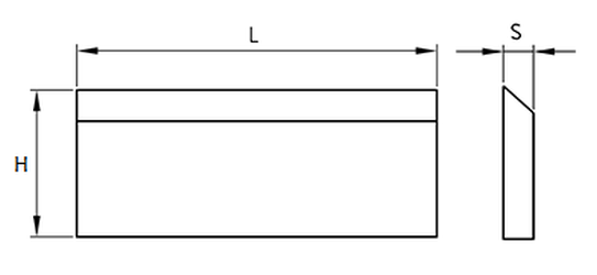 UM HP HS Planer knife