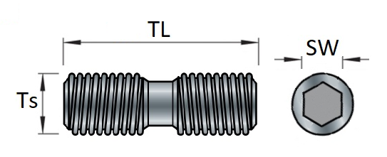 UM RH/LH Differential screw