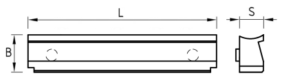 Wedge 119x15.12x8.2 4,3/7.6x90