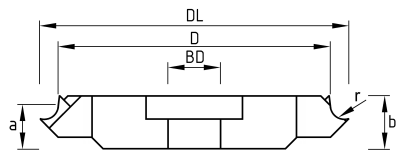 UM DP Radius cutter