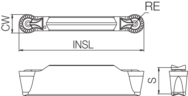 Carbide Grooving Insert