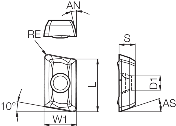 Carbide Milling Insert