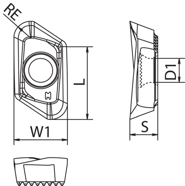 Carbide Milling Insert