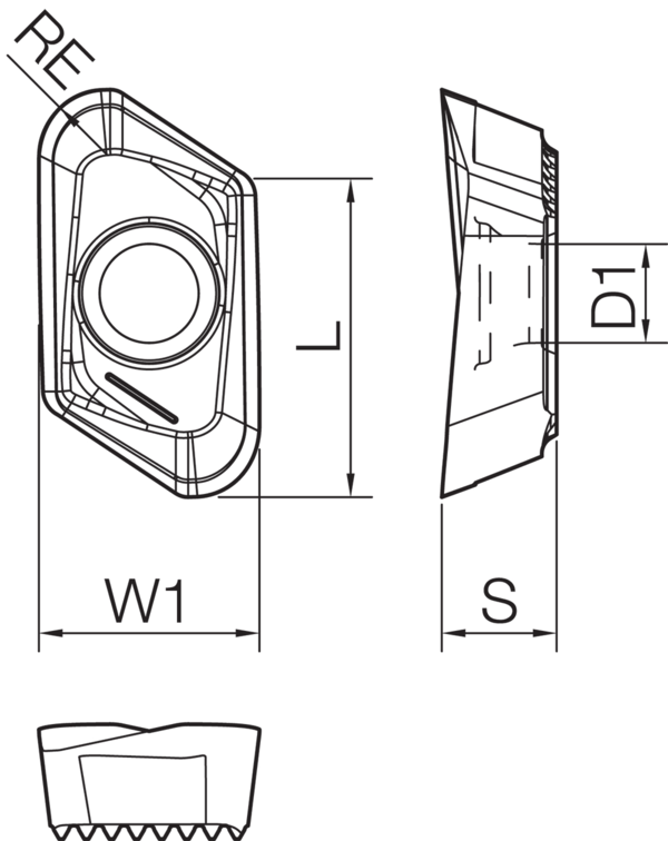 Carbide Milling Insert