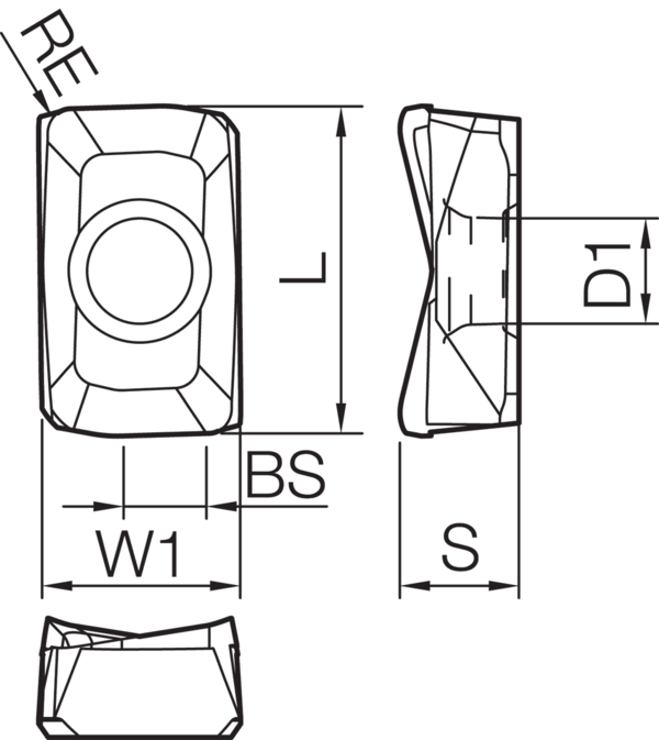 Carbide Milling Insert