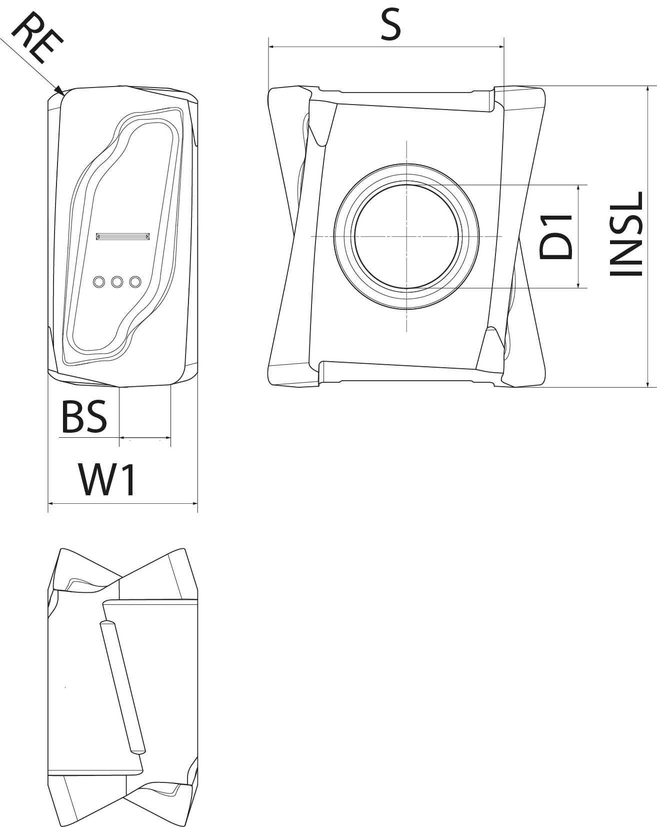 Carbide Milling Insert