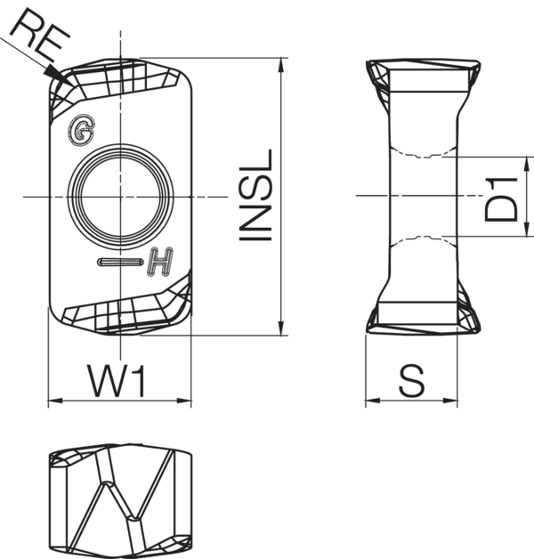 Carbide Milling Insert
