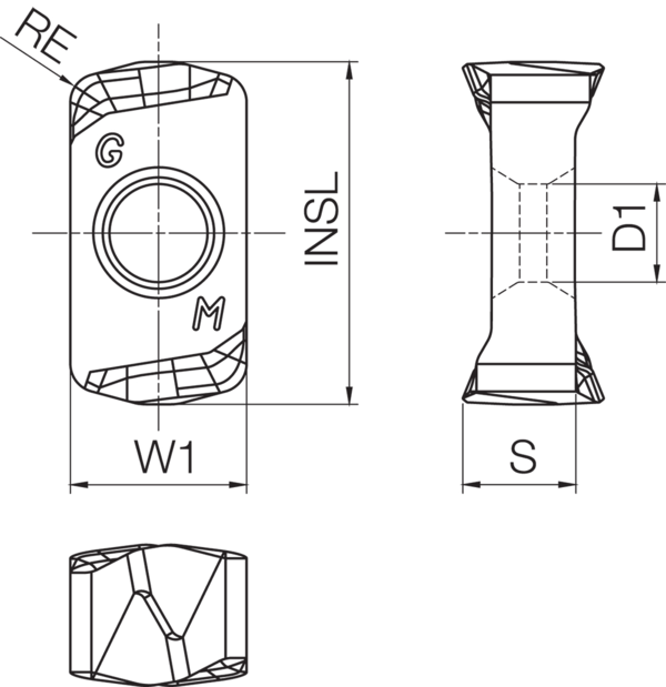 Carbide Milling Insert