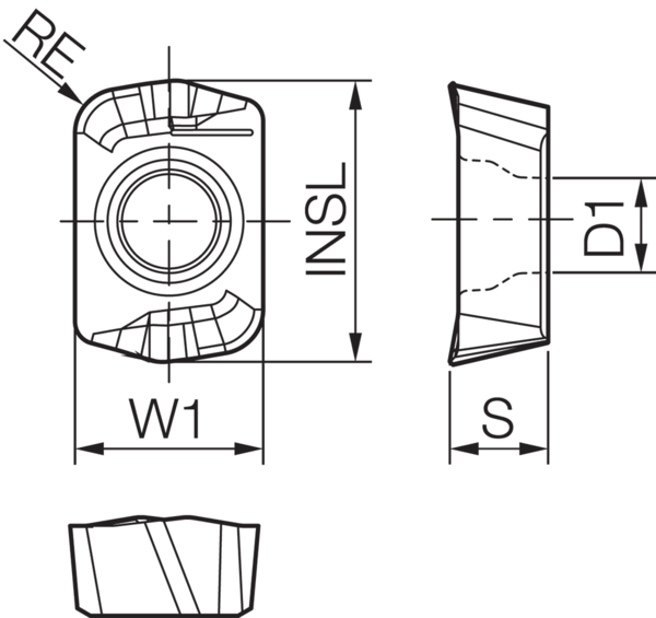 Carbide Milling Insert