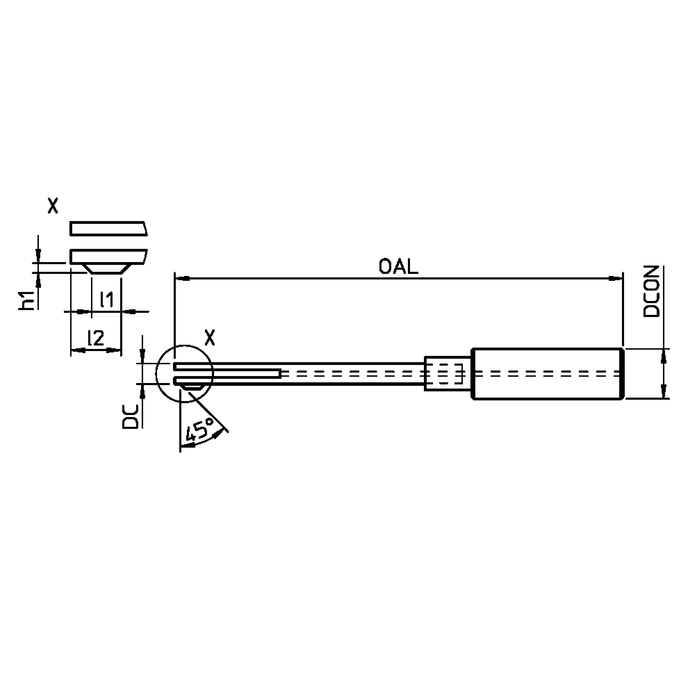 Hartner de-burring tool