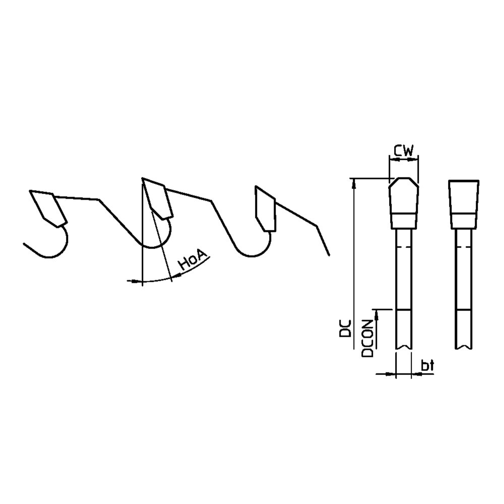 UM HP HW Alu blade