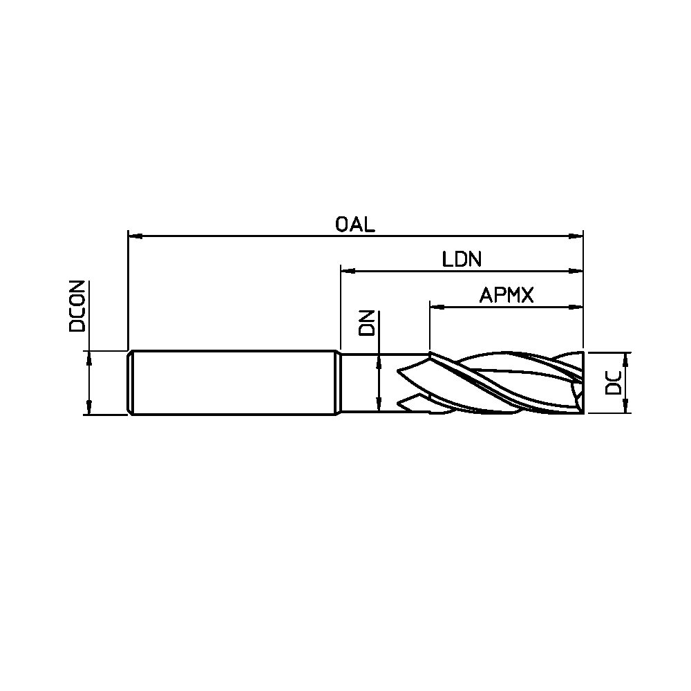 SC end mill