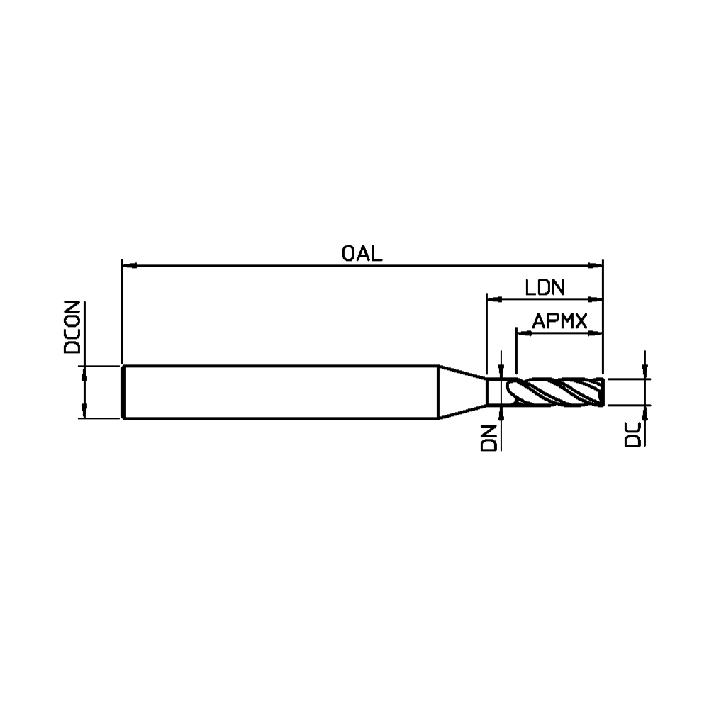 SC end mill