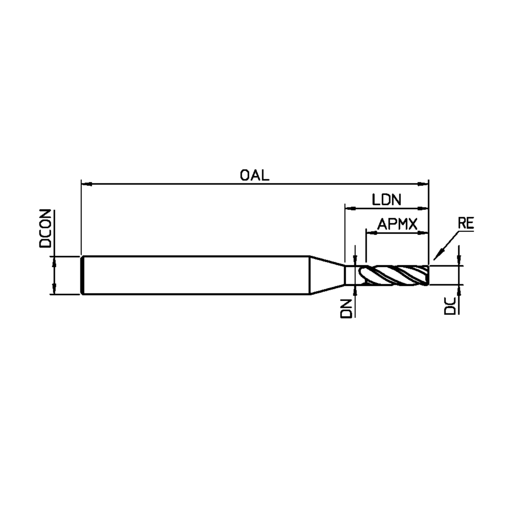 SC end mill