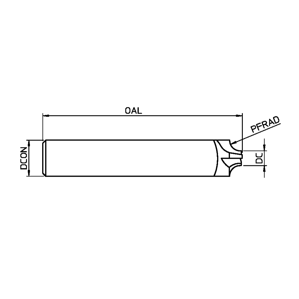 HPMT SC Micro RC Endmill B0819