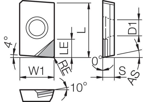 PCD Milling Insert