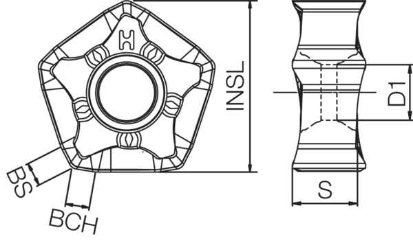 Carbide Milling Insert