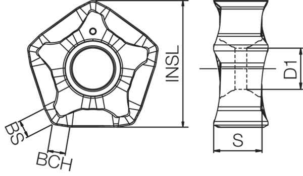Carbide Milling Insert