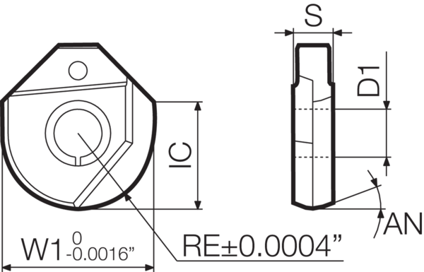 Carbide Milling Insert