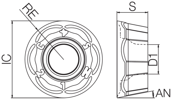 Carbide Milling Insert