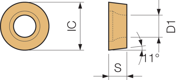 Iso P35 Cermet Turning Insert