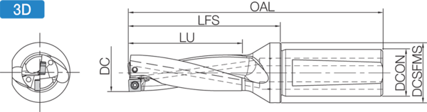 Drilling Toolholder
