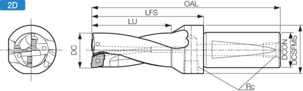 Drilling Toolholder