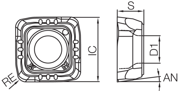 Carbide Drilling Insert
