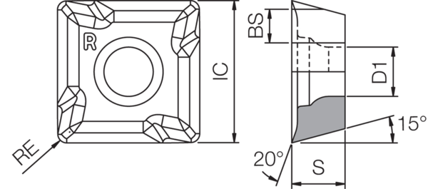 Carbide Milling Insert