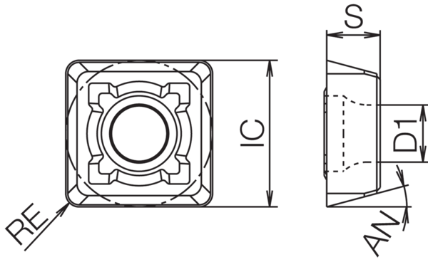 Carbide Milling Insert