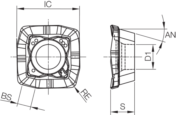 Carbide Milling Insert