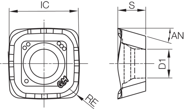 Carbide Milling Insert