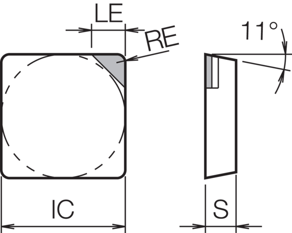 PCD Milling Insert