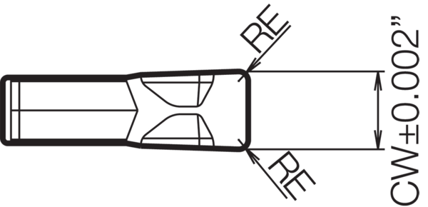 Cermet Grooving Insert