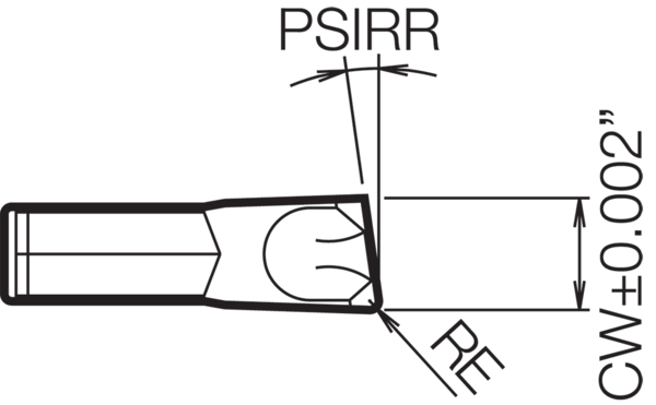 Carbide Grooving Insert
